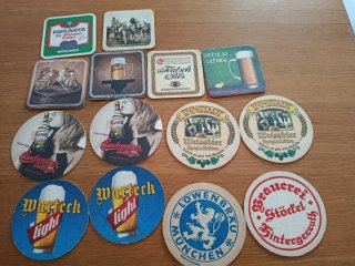 Set di sottobicchieri da birra collezionabili
