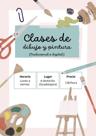 Clases de dibujo y pintura