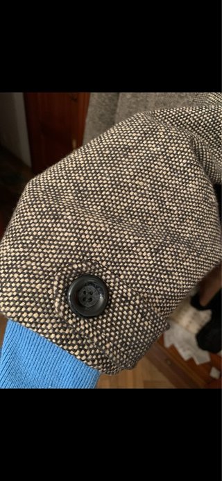 Abrigo espiga talla 50 vintage