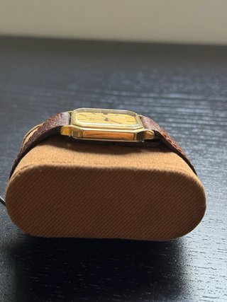 SEIKO Quartz 'Tank' Dorado (Ref. 6532-5150)