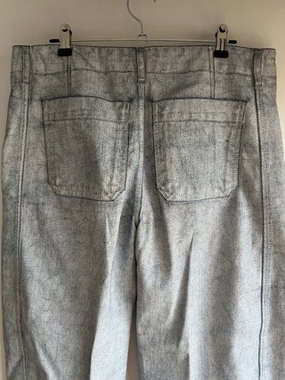 Pantalones vaqueros globo de Zara, Talla 38