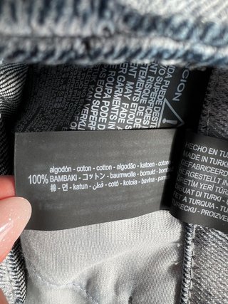 Pantalones vaqueros globo de Zara, Talla 38