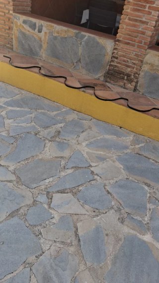 Soporte Hierro 5 Plantas Pared Antiguo 2'21cm