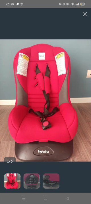Silla coche bebé Inglesina sin Isofix