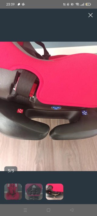 Silla coche bebé Inglesina sin Isofix