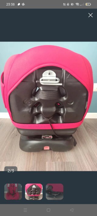 Silla coche bebé Inglesina sin Isofix