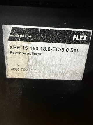 Pulidora FLEX XFE 15 150 18.0-EC Set