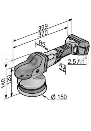Pulidora FLEX XFE 15 150 18.0-EC Set