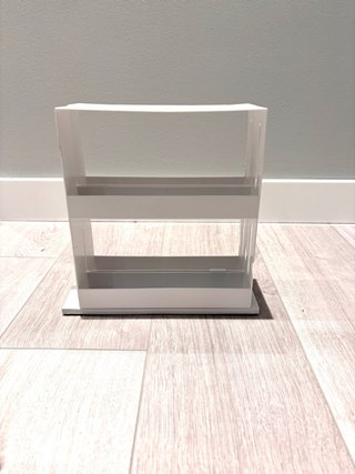 Especiero organizador extraíble blanco