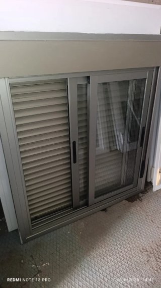 Ventana de aluminio corredera