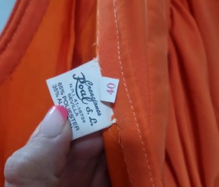 Vestido Flamenca Roal Naranja