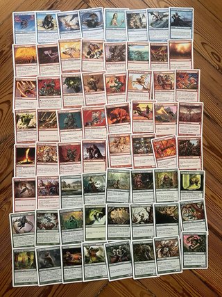 177 Carte Magic vintage Nona Edizione