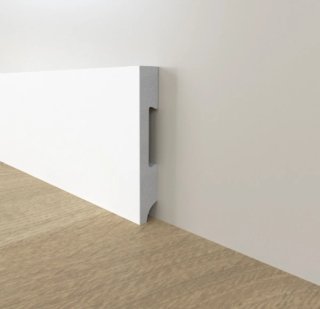 Rodapié Liso PS Blanco 225x10cm (pack 15)