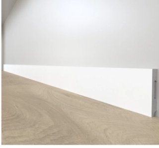 Rodapié Liso PS Blanco 225x10cm (pack 15)