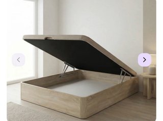 Cama canapé y colchón