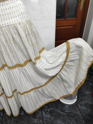 Falda Larga Boho Chic Talla Única