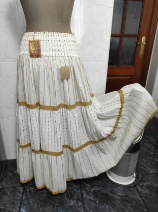 Falda Larga Boho Chic Talla Única