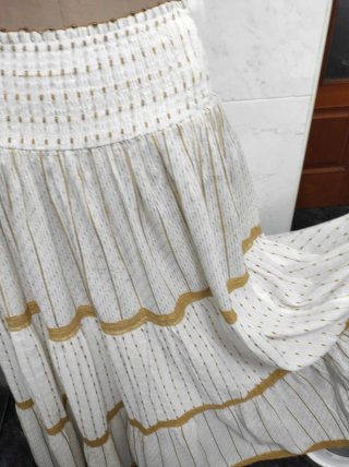 Falda Larga Boho Chic Talla Única