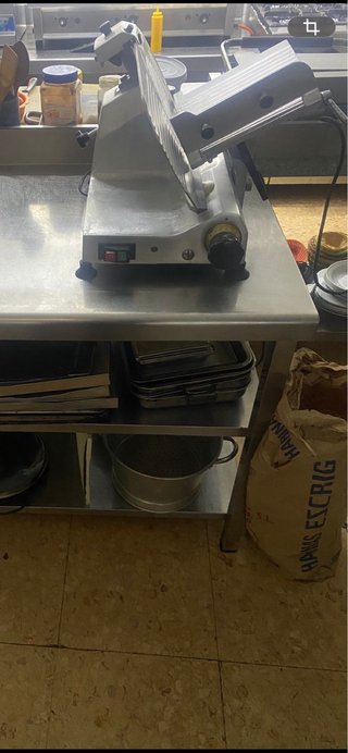 Cortadora de fiambre profesional