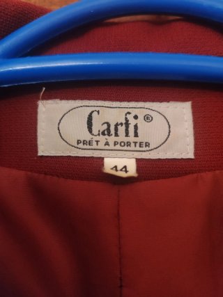 Chaqueta de vestir Carfi roja T44