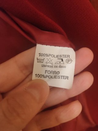 Chaqueta de vestir Carfi roja T44