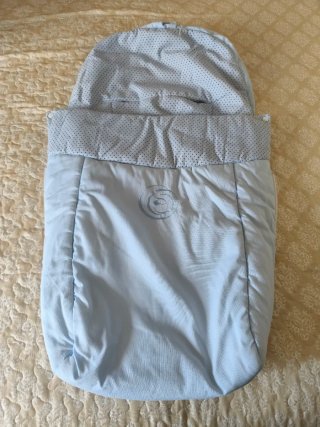 Saco para silla de paseo azul