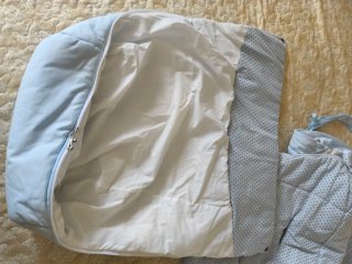 Saco para silla de paseo azul