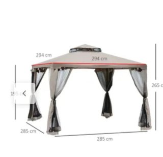 Carpa de jardín nueva