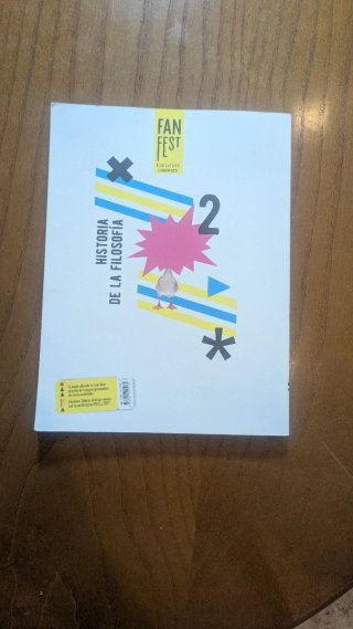 Libro Historia de la Filosofía 2 Bachillerato