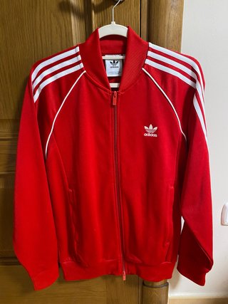 Chaqueta Adidas SST Roja Talla M Original