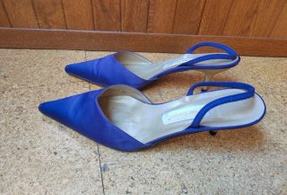 Zapatos fiesta Pilar Burgos Talla 38 Morados