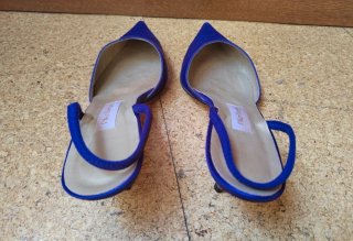 Zapatos fiesta Pilar Burgos Talla 38 Morados