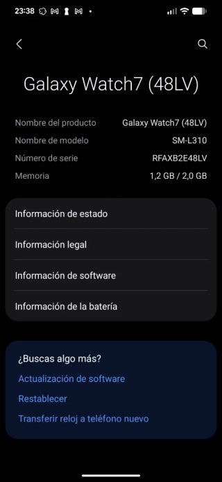 Samsung Galaxy Watch7 44mm AMOLED 2E48LV