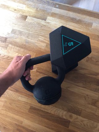 Set Mancuernas 5 y 6 kg