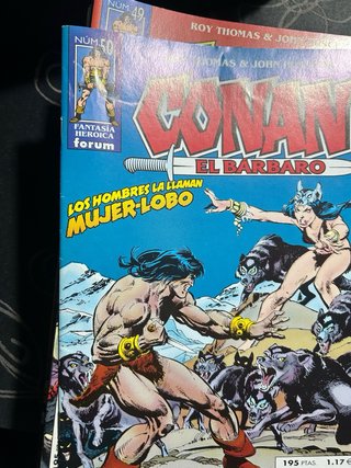 Comic Conan el barbaro