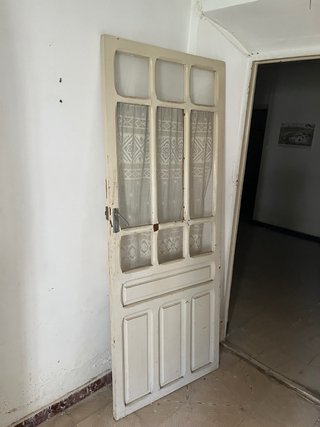 7 Puertas antiguas de madera y cristal
