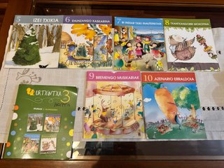 Libros Urtxintxa 3 años