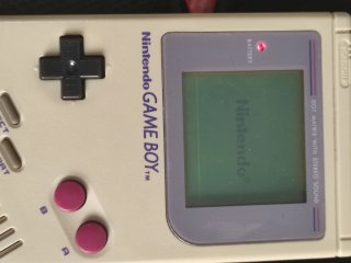 Nintendo Game Boy clásica Funciona