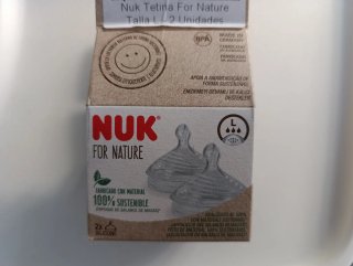 Tetinas Nuk Nature Talla L (2 uds)