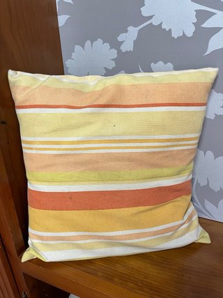 Cojines con Relleno Rayas Multicolor