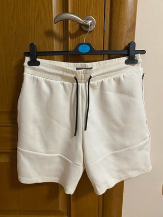Pantalón corto blanco/crema