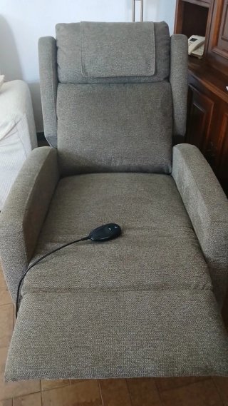 Sillón relax 1 motor con funda