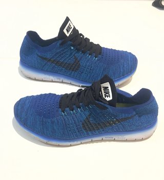 Zapatillas Nike Free RN Flyknit Azules