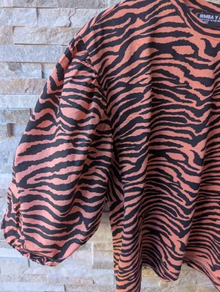 Camiseta Bimba y Lola Animal Print Talla S