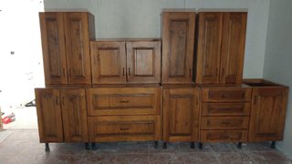 Mueble de cocina de madera