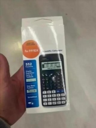 Calculadora Científica FX-991EX ingeniería 552 fu