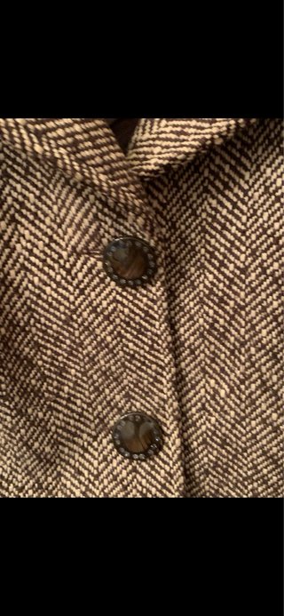 Chaqueta espiga marrón BALI