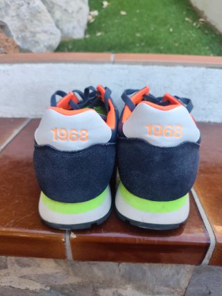 Zapatillas Sun 68 Azul y Naranja