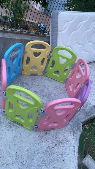 Parque infantil modular multicolor