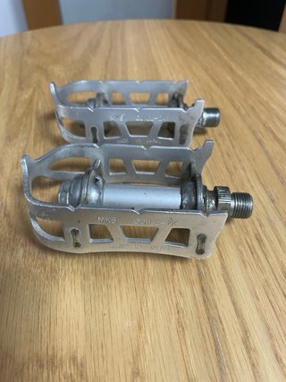 Pedales MKS Bicicleta Clásica